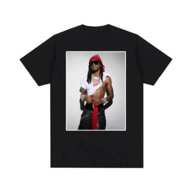 Imagem de Camiseta Unissex Oversized Estilo Vintage Inspirada Em Playboi Carti E