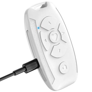 Imagem de Cryfokt Controlador Remoto Recarregável para Tiktok Black ABS 250mAh para Androids/iOS Fotos Com Temporizador Automático (38.00)