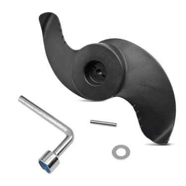 Imagem de MATERIG MKP-33 Weedless Wedge 2 hélices apto para Minn kota Ulterra Riptide Maxxum PowerDrive V2 Terrova, MKP-33 substituição de hélice de motor de pesca 1865018 2331160 1378132