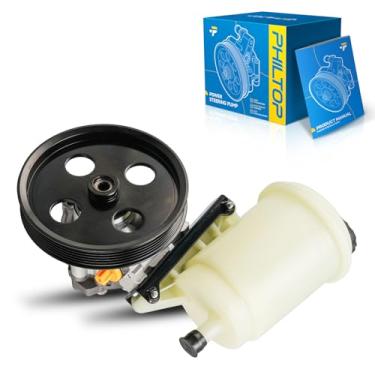 Imagem de PHILTOP Bomba de direção hidráulica 201013R com reservatório e polia, adequada para Ram 1500 2009-2010, substitui OE 55398903AE, 55398903AE, 55398904AD, 55398904AD, 55398903AD, 2010133 R