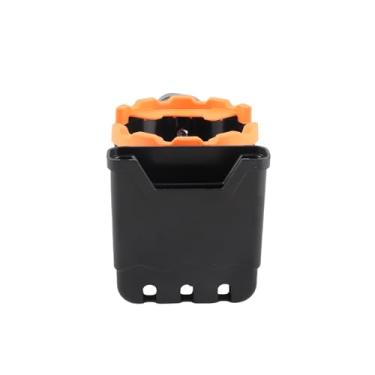 Imagem de Snsowed Suporte para Copos de Bicicleta 2 Em 1 Com Organizador de Suporte para Telefone, Universal Copos Com Rotação 360 ​​° Bicicletas, Carrinho bebê, (Laranja)