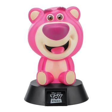 Imagem de Paladone Lâmpada Toy Story Lotso Urso Urso oficialmente licenciada pela Disney, lâmpada LED 3D alimentada por bateria, item colecionável para crianças e adultos, quarto e casa, produtos de filme