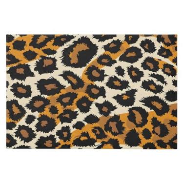 Imagem de CEBUGI Tapete de área 60 x 90 cm macio lavável tapete antiderrapante com suporte de borracha tapetes de área de impressão animal para sala de estar, quarto, decoração de casa