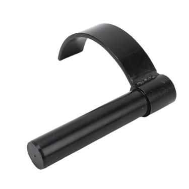 Imagem de BTSEURY Suporte de ferramentas de torneamento de madeira com haste de liga de aço curvado de 2,5 cm para base de torno de 2,5 cm com aderência ergonômica à prova de ferrugem