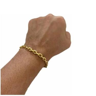 Imagem de Pulseira bracelete 6 milímetros Banhado A Ouro 18k - A.R Variedades MT