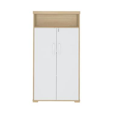 Imagem de Armário Com Nichos Ischia Carvalho Branco