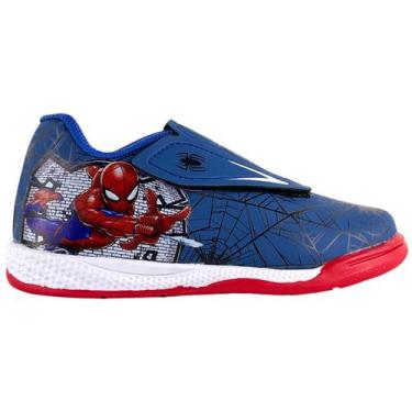 Imagem de Chuteira Infantil Marvel Homem Aranha Herois Original - Dray, 27, Azul