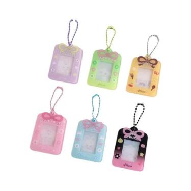 Imagem de Chaveiro Kawaii Com Arco Para Cartões De Foto Mini De 1 Polegada, Supo