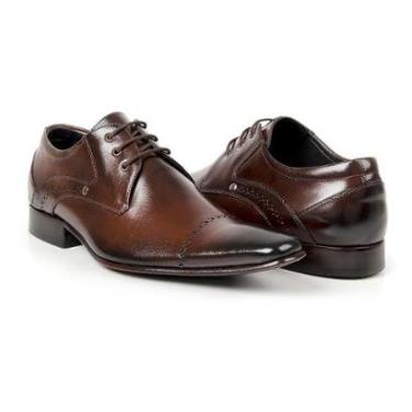 Imagem de Sapato Social Couro Bigioni Masculino-Masculino