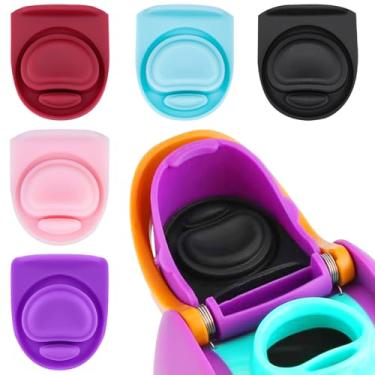 Imagem de ZONBBEE Rolha de substituição de vedação de borracha compatível com tampa de bico Owala Freesip16/19/24/32/1,134 g, 5 peças de junta de garrafa de água, tampa de silicone, inserção de tampa
