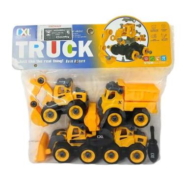 Imagem de Conjunto Com 4 Tratores Sortidos Domni