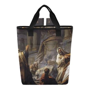 Imagem de Joitme Mochila térmica para pintura Jean Baptiste Camille Corot, à prova d'água, 36 latas, mochila térmica de praia