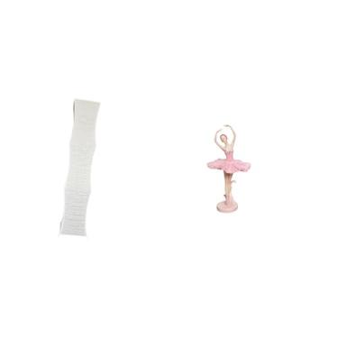 Imagem de Whtkoph Elegante Cúpula de Resina para Luminária de Chão em Formato de Bailarina, Perfeita para Uma Sala de Estar Aconchegante. Tampa com Detalhe de