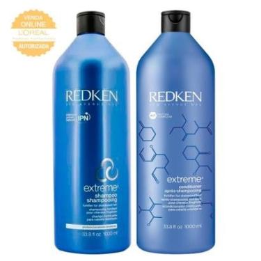 Imagem de Kit Shampoo 1L + Condicionador 1L Redken Extreme-Unissex