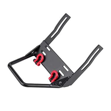 Imagem de aqxreight Suporte de Guincho para Pára-choque Dianteiro de Aço RC Crawler para Carro de Controle Remoto Axial SCX10 1/10 Modelo Legal Atraente Sendo de Baixo Controle RC4WD para Axial It Remoto