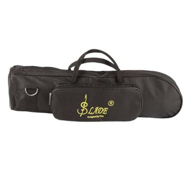 Imagem de KIMISS Bolsa para Trompete à Prova d'água - Estojo de Pano de Boi Preto para Acessórios de Trompete e Instrumentos Musicais