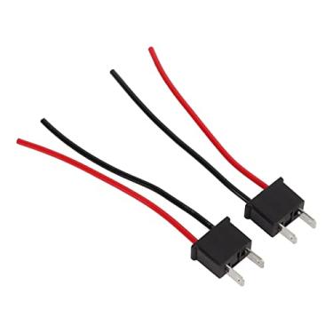 Imagem de KIMISS Conector de Farol H7 Soquete Macho - Leve, Portátil, Design Plug and Play para Lâmpadas LED 12V-24V, Fácil Instalação e Acabamento Fino