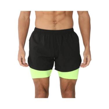 Imagem de Shorts Masculinos De Corrida Leves E De Secagem Rápida Com Bolsos Inte
