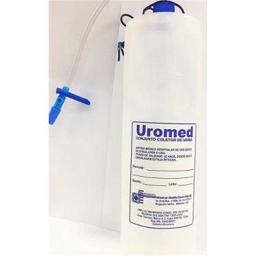Imagem de Conjunto Coletor Urina UroMed 1200ml - unidade - Biomedica