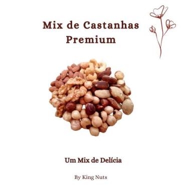Imagem de Mix Nuts Premium 500g Com Avelã, Caju, Pará, Nozes E Amêndoa - King Nu