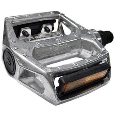 Imagem de Pedal Feimin FP-965 plataforma rosca fina alumínio polido - Ningbo