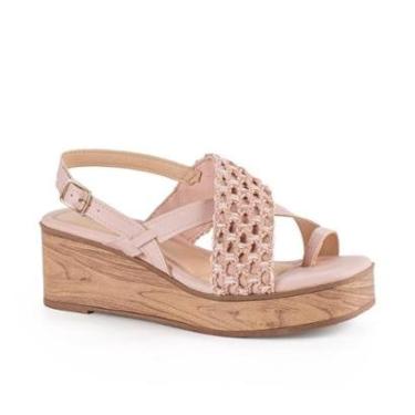 Imagem de Sandália Mississipi Anabela Feminina MF492-Feminino