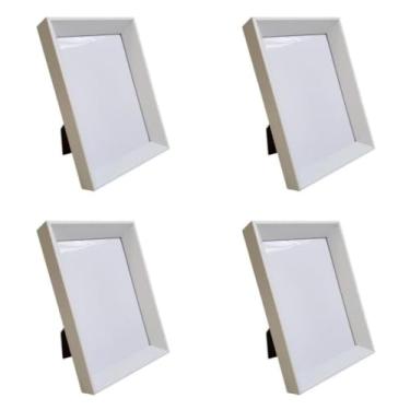 Imagem de Porta-Retrato 10x15 Decorativo em Poliestireno, PVC e MDF – Moldura para Foto e Decoração(04 BROOKLYNS,10X15)