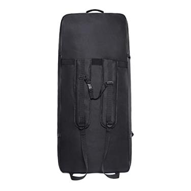 Imagem de YIJU Mochila inflável para prancha de stand up paddle (SUP), bolsa de armazenamento em nylon premium com alça de ombro, bolsa de transporte profissional e