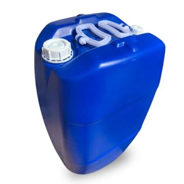 Imagem de Bombona 50 Litros Azul com Tampa Rosca e Lacre | PEAD Virgem Atóxica Grau Alimentício Nastripack