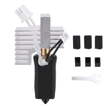 Imagem de WALFRONT Bico de Aço Endurecido Kit Hotend de 0,4 Mm Kit de Reposição para Impressora 3D de Carbono Hotend Com Aquecimento Rápido Aquecedor de 60 W Impermeabilização de Alta