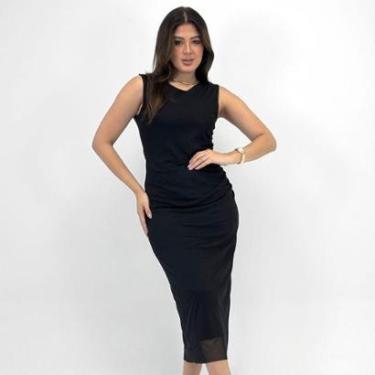 Imagem de Vestido Formitz Midi em Tule Feminino-Feminino