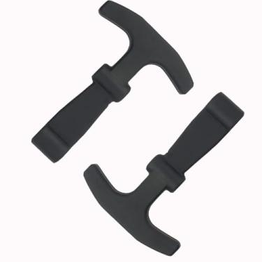 Imagem de pakmee Trava térmica de substituição para Yeti, RTIC, pacote com 2 travas de tampa de substituição compatíveis com refrigeradores Yeti e RTIC