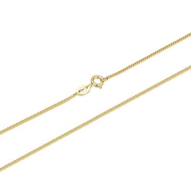 Imagem de GemKing SCA009-45 Prata 925 com corrente Colar de prata esterlina S925, Prata esterlina, Sem Pedra Preciosa