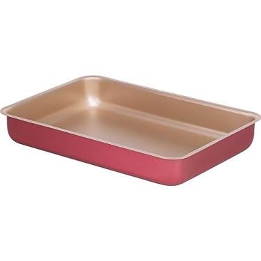 Imagem de Panelux ASSADEIRA ALUM 38X26X6CM AA BEG/CEREJA MAGNIFIC