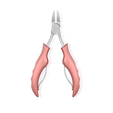 Imagem de Tesouras para Unhas de Pé Encravadas ou Grossas Conjunto Ferramentas Multifuncionais Plegáveis Inclui Cortador Unha Limpador Lixa Prático