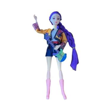 Imagem de Boneca De Ação Kpop Demon Hunters Para Menina, Rumi Mira Zoey, Linda P