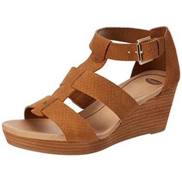 Imagem de Dr. Scholl's Shoes Sandália plataforma feminina Barton, Cobra de sela, 7