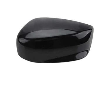 Imagem de Capa protetora brilhante preto cinza porta espelho escudo Compatível com honda accord 2008 2009 2010 2011 2012 acessórios retrovisores do carro(Glossy Black Left)