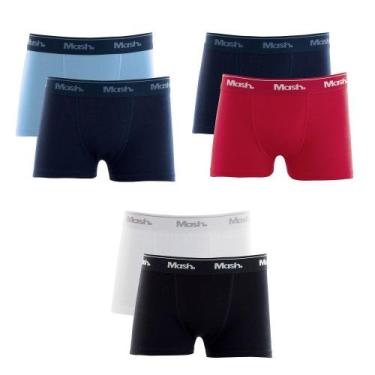 Imagem de Kit c/8 Cuecas Boxer Mash Infantil 110.07, Sortida, G