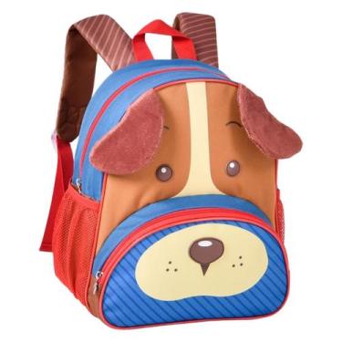 Imagem de Mochila de Costas Creche Infantil Pets Cachorro - Clio, Azul Marinho