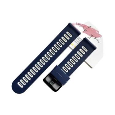 Imagem de Pulseira De Silicone Magnética Para Smartwatch Amazfit Bip 6 5 Active 