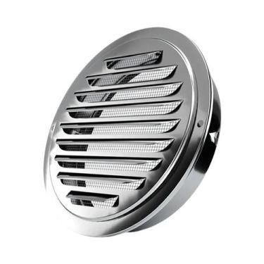 Imagem de Grande Grelha De Ventilação De Parede Em Aço Inoxidável 70-200mm, Tamp