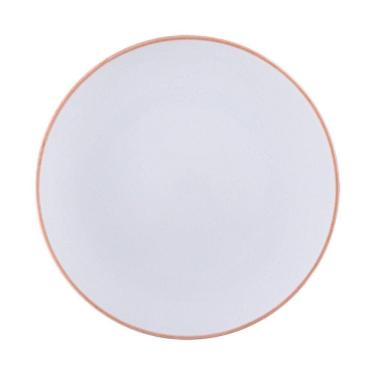 Imagem de Prato Raso Tramontina Jeri Mocha Em Porcelana 30 Cm Tramontina