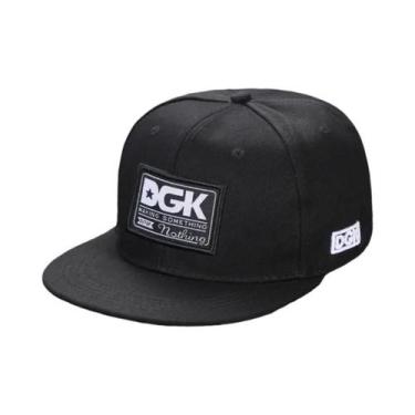 Imagem de Boné De Beisebol Masculino Ajustável Com Aba Reta, Estilo Hip-hop, Bor