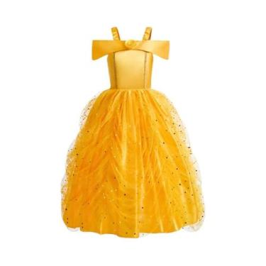Imagem de Fantasia De Princesa Branca De Neve Para Meninas, Vestido De Cosplay P
