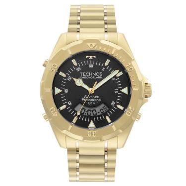 Imagem de Relógio Technos Masculino Skydiver Dourado - Wt2050awn/1p