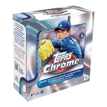 Imagem de Topps Chrome Cards Baseball 2025 Mega Box - 42 Cards-Unissex