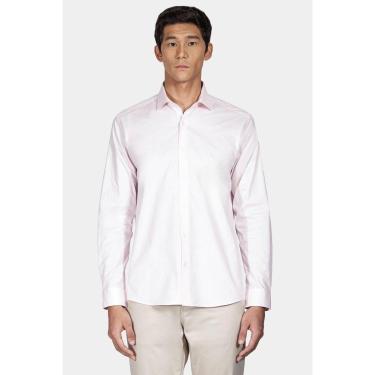 Imagem de Camisa Aramis Aramis Manga Longa Tricoline Stretch Liso Rosa-Masculino
