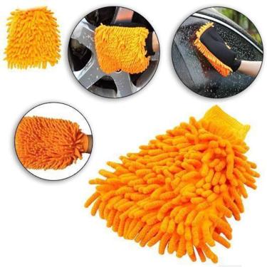 Imagem de Luva De Microfibra Multiuso Estetica Automotiva 24X13Cm