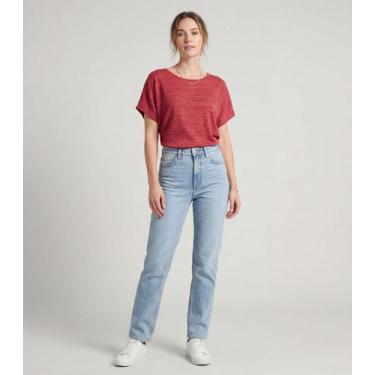 Imagem de Blusa Feminina Manga Curta Infinita Cor Vermelho, M, Vermelho